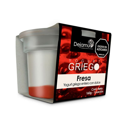 YOGURT GRIEGO DEJA MU 160G FRESA